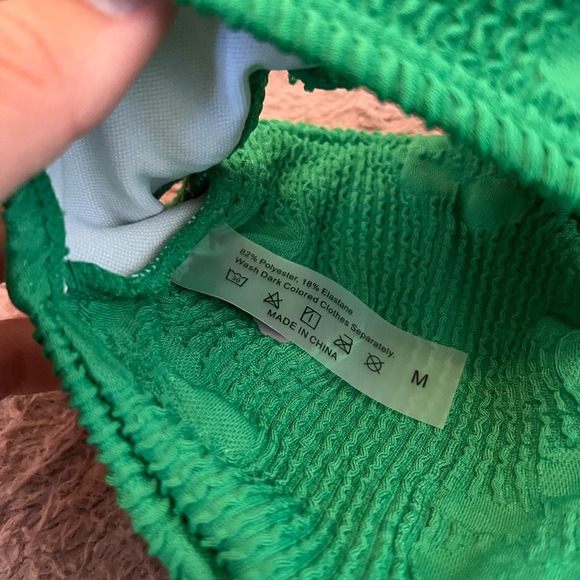 Shein Green Floral Bikini - Picture 4 of 4